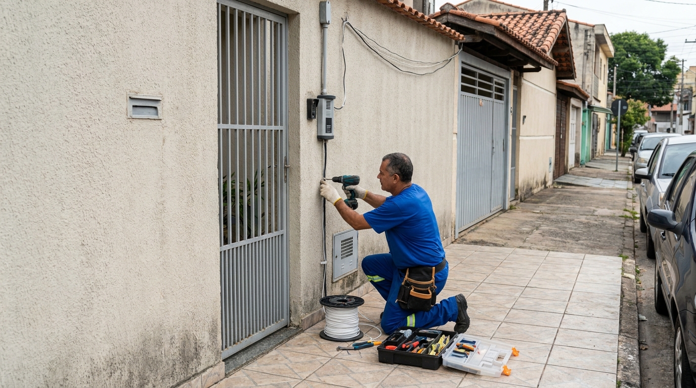 Instalação em Condomínios em Praia Grande‑SP