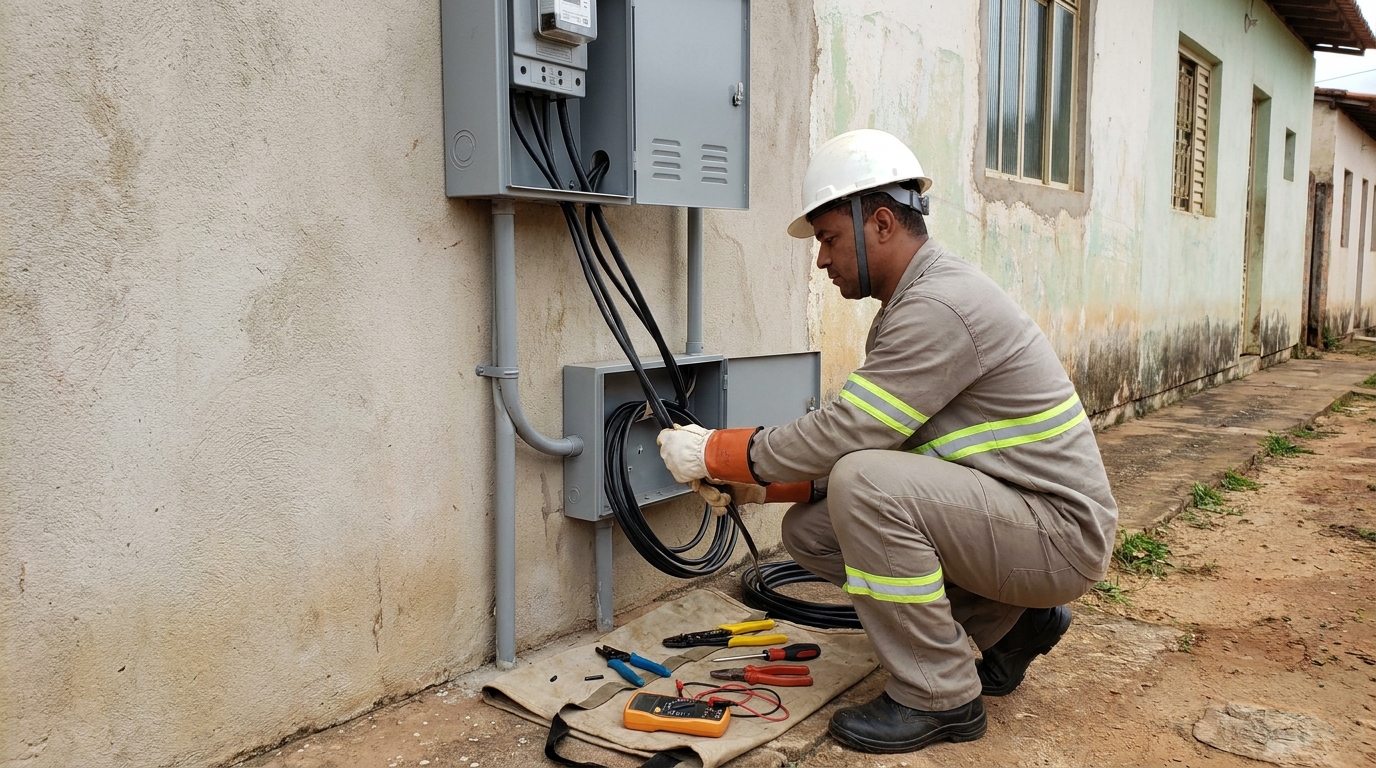 Regularização de Entrada de Energia em Praia Grande‑SP